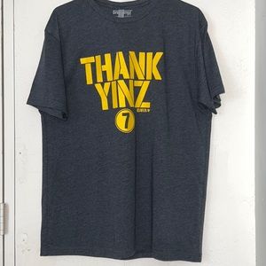 BreakingT Mens Thank Yinz 7 Tshirt Sz L